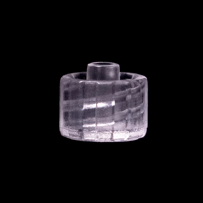 Han luer lock prop klar polycarbonat. Autoklaverbar