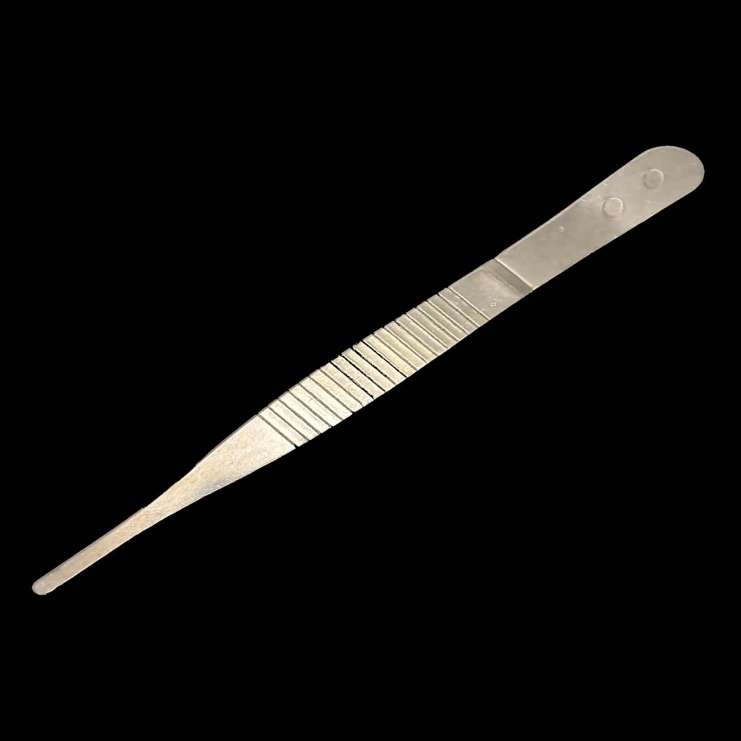 12,5cm. Pincet af rustfrit stål.